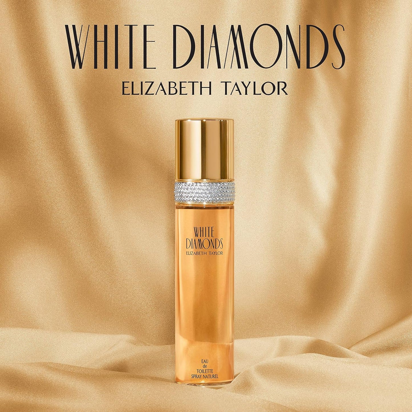 White Diamonds by Elizabeth Taylor | Luxurious 2.6 oz Perfumed Body Powder for Women