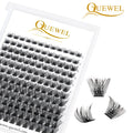 DIY Cluster Eyelash Extensions 144 Pcs Segmented False Lashes C/D Curl