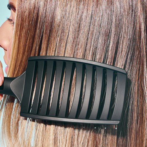 Gimme Beauty Vented Detangling Brush - Heat-Resistant Bristles for Quick Drying - Ideal for All Hair Types