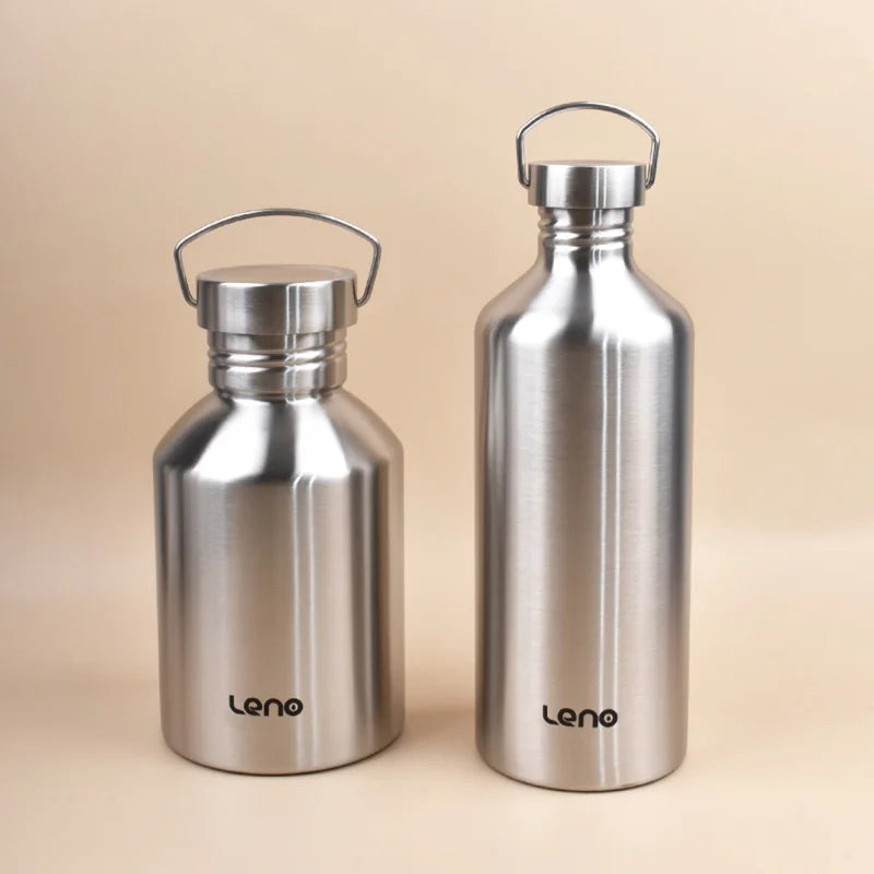 Large Capacity Stainless Steel Water Bottle 2000ml for Sports & Camping