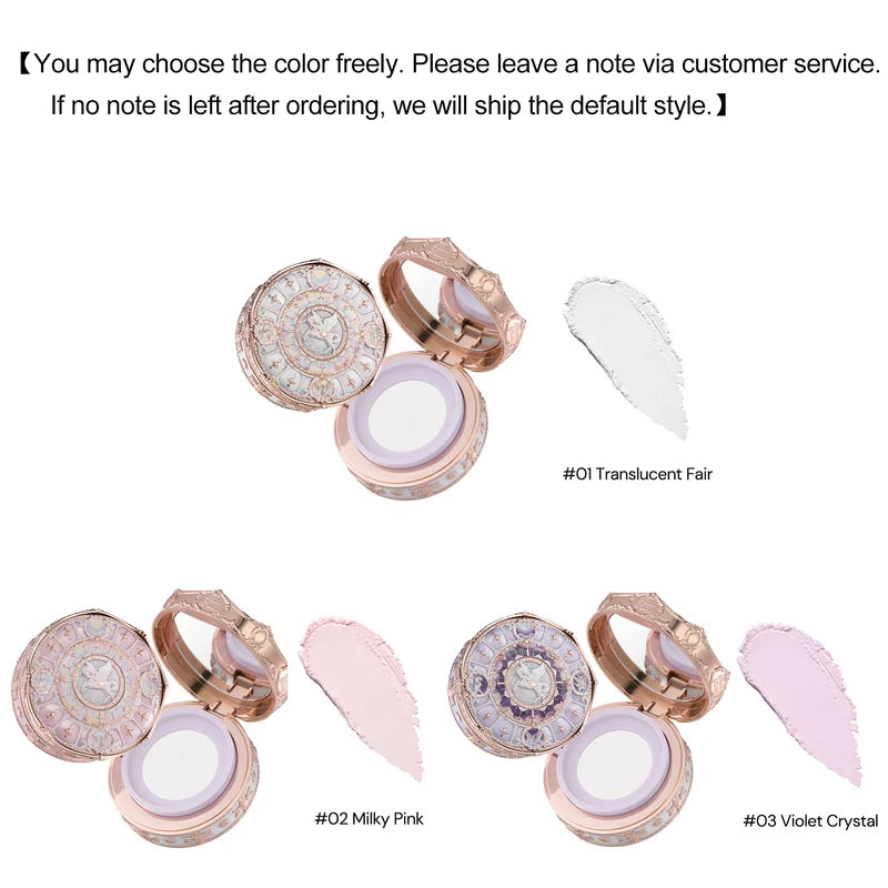 Fantasy Princess Makeup Set with Eyeshadow Blush Lipstick Loose Powder - Long Lasting Cosmetics Kit