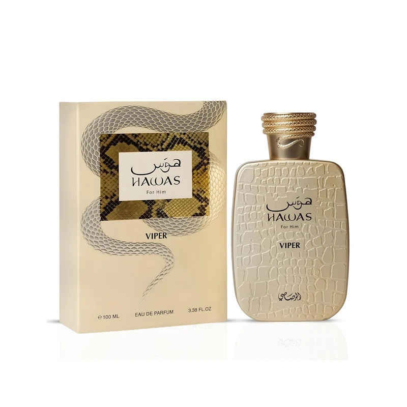 Men's Eau de Parfum Spray - Oriental Spicy & Woody Amber Fragrance, Long-Lasting 3.4 fl oz