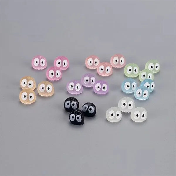 Luminous Mini Resin Ghost Tree Elf Garden Decorations for Fairy Garden & Cake Toppers - Glow in Dark or Non-Glow Options