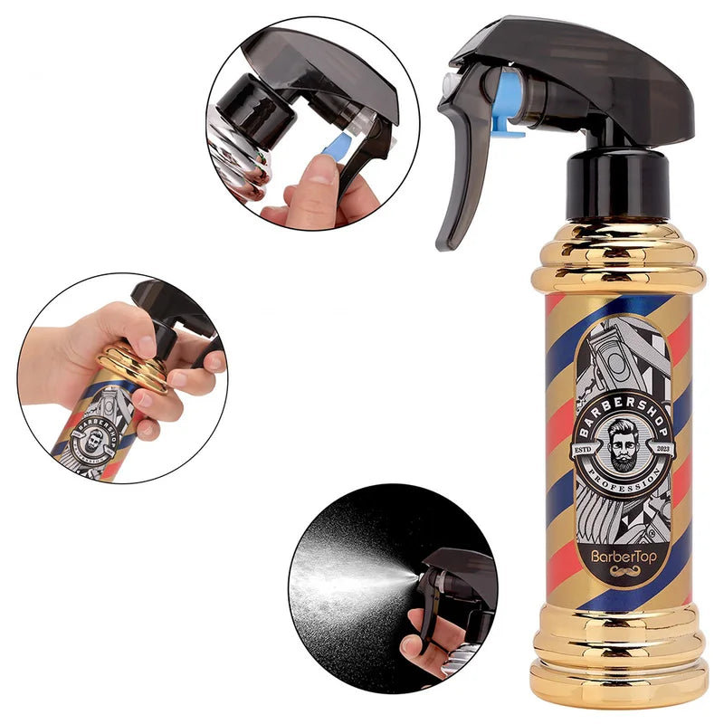 300ML Water Spray Bottle for Hair Salon Hairdressing Barber Styling Tools
