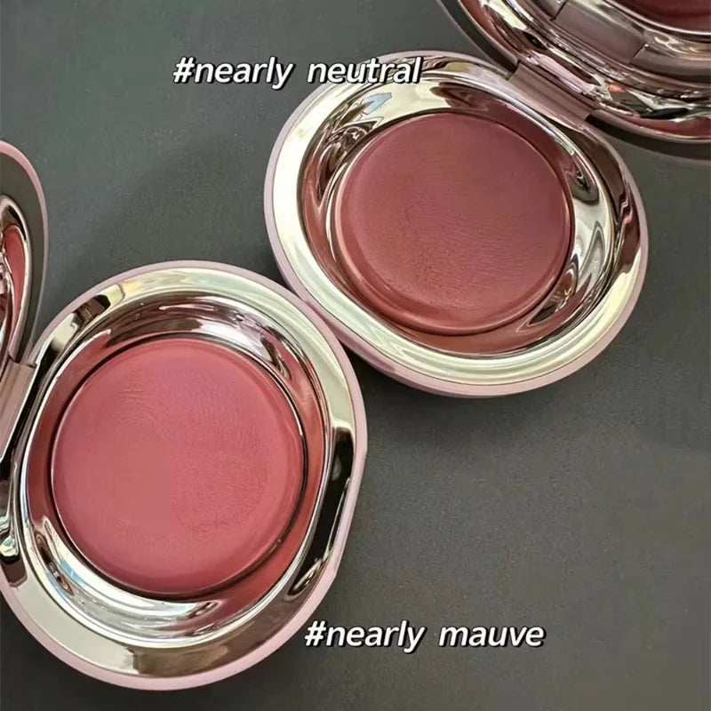 Dual-Use Powder Blush and Liquid Highlighter Makeup Set Waterproof Long Lasting Natural