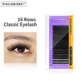 Premium Individual Faux Mink Eyelash Extensions - Natural, Soft, Multiple Variants