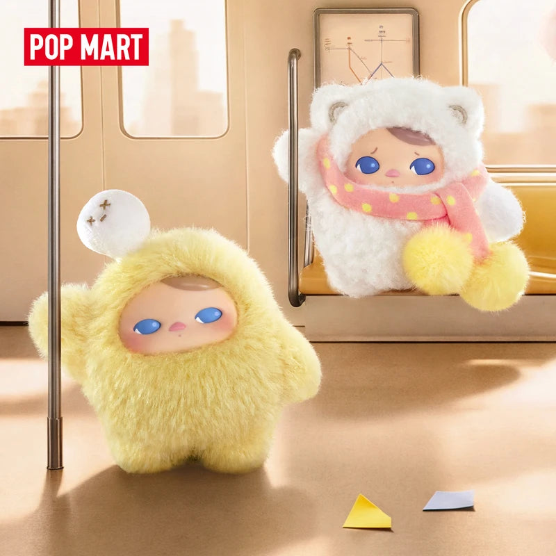 Vinyl Plush Pendant Blind Box - POP MART Pucky Series 1/6PCS Collectible Toy