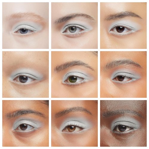 IS'MINE White Matte Eyeshadow Palette - High Pigment, Long-Lasting Intense Color, Perfect for All Skin Tones