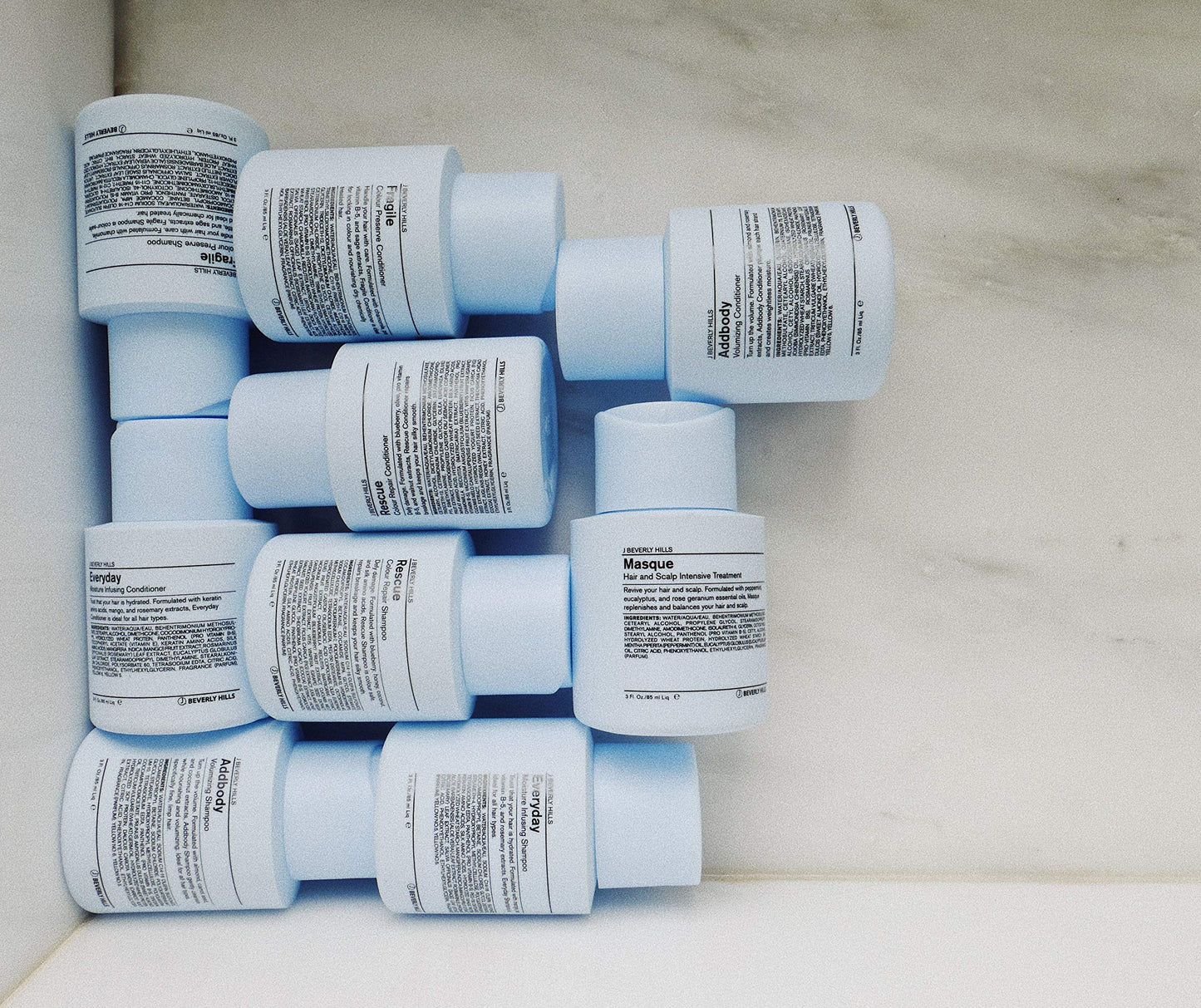 J Beverly Hills Blue Addbody Volumizing Conditioner with Rosemary Oil for Hair Growth, 3 Oz