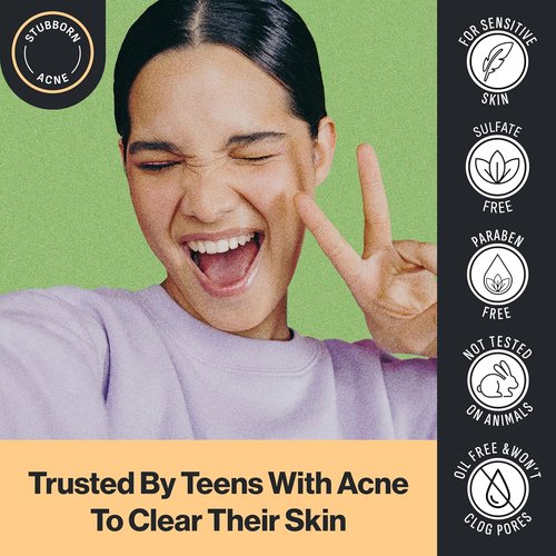 Oxy Acne Body Wash - 2% Salicylic Acid for Teens | Hydrating & Fast-Acting Acne Treatment, 9 fl oz