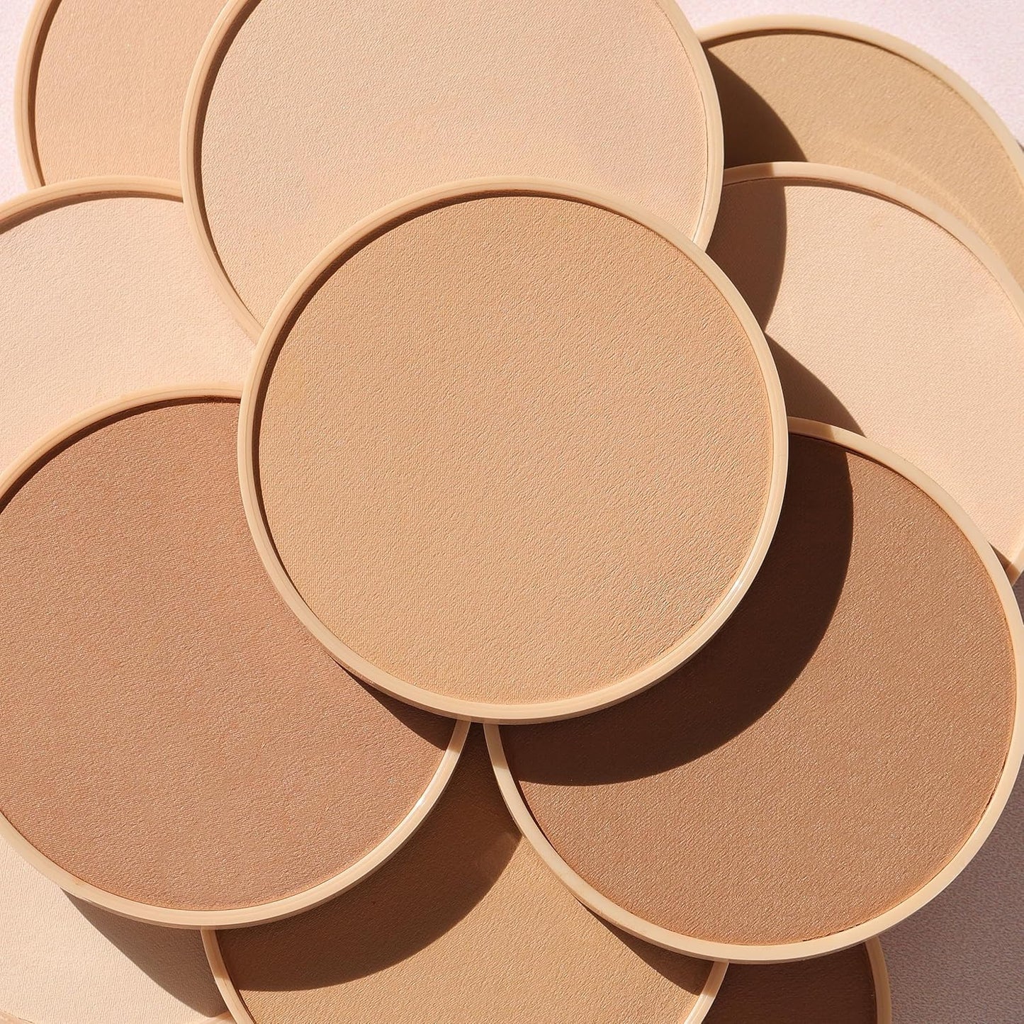 Wander Beauty Wanderlust Powder Foundation - Fair Light with Warm Peach Undertones, 0.31 Ounce