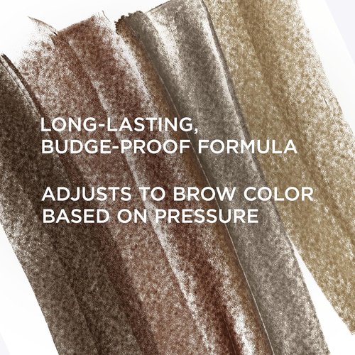 IT Cosmetics Brow Power Eyebrow Pencil | Universal Shades for Natural-Looking Brows - Long-Lasting & Budge-Proof Formula with Biotin - Includes Built-in Spoolie Brush