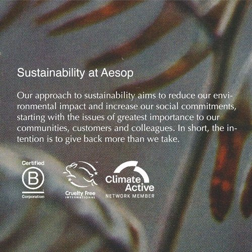 Aesop Refresh Body Cleansing Slab - Non-Drying Gentle Bar Soap with Botanical Oils | 10.9oz / 310g