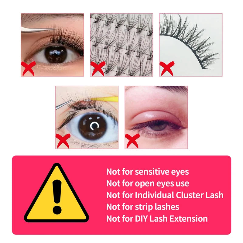 Professional Eyelash Extension Glue - Fast Drying, Up to 8 Weeks Retention, 5ml - Salon Use