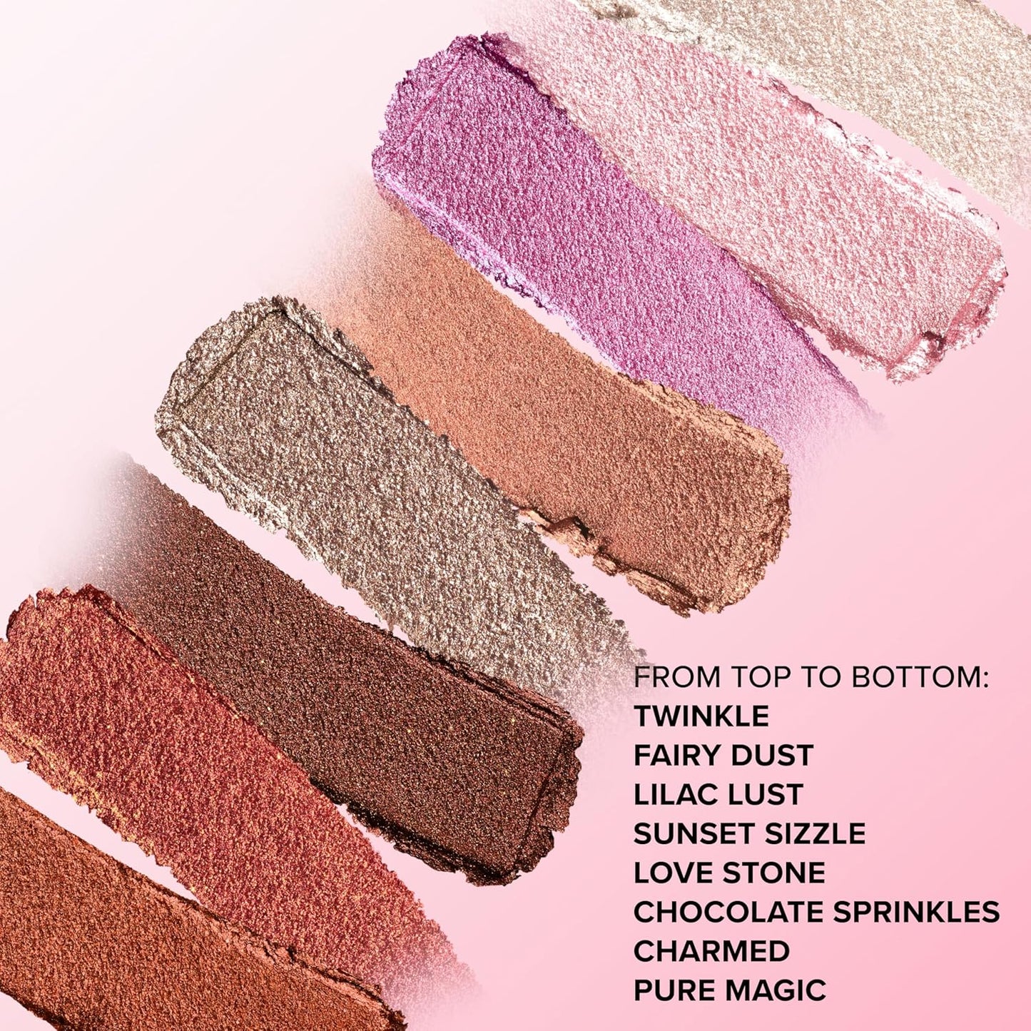 Too Faced Quickie Queen Eye Shadow Sticks - Creamy, Long-Wearing, Non-Creasing | High-Impact Sparkle