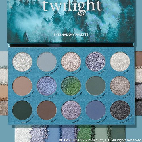 ColourPop Twilight Eyeshadow Palette - Limited Edition High-Pigment Eye Makeup with Metallic & Matte Finishes (0.3 oz)
