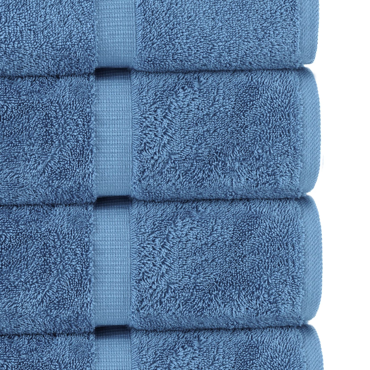 Chakir Turkish Linens, 100% Cotton Premium Quality Turkish Bath Sheets (35''x70'' Large Bath Sheet Towels - Wedgewood)