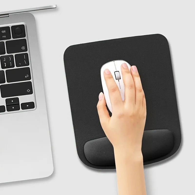 Ergonomic Mouse Pad with Gel Wrist Support - Non-Slip Office & Gaming