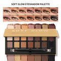 Earth Tone Eyeshadow Palette - Long-Lasting Pearl & Matte Colors, Multi-Color Makeup
