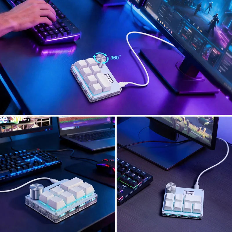 RGB Magnetic Switch for Gaming Keyboard - Rapid Trigger, Customizable Stroke