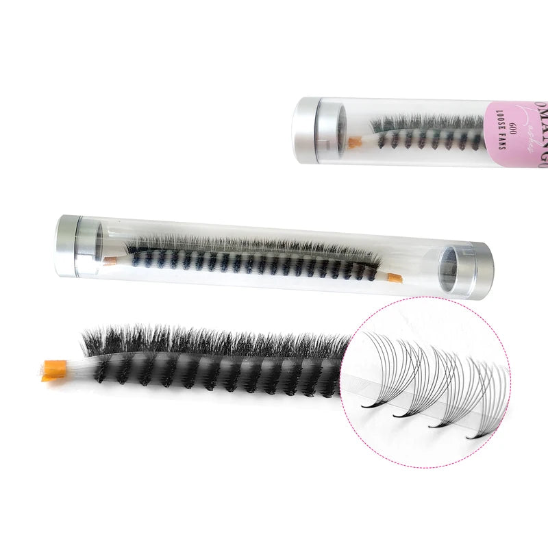 Premade Volume Mink Eyelash Extensions Wide Fans 3D-16D Pointed Base Wholesale
