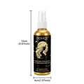 Waterproof Gold Body Glitter Spray for Face Hair Clothes Festival Party 100ML