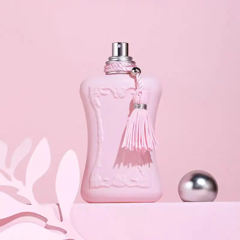 Delina Perfume with Pink Tassel Bottle - Elegant Female Fragrance for Daily Wear