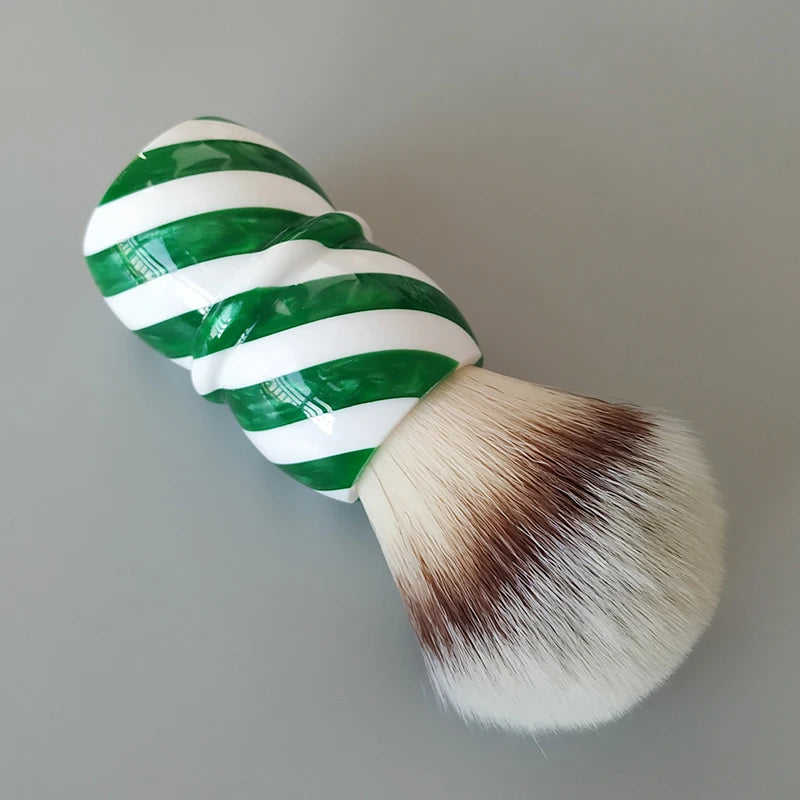 Synthetic Hair Shaving Brush for Men - Soft, Bulb Shape, Face Lathering