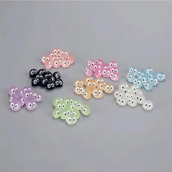 Luminous Mini Resin Ghost Tree Elf Garden Decorations for Fairy Garden & Cake Toppers - Glow in Dark or Non-Glow Options