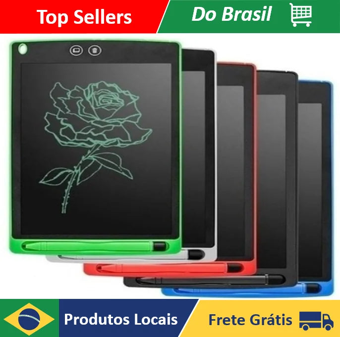 8.5 Inch LCD Magic Writing Tablet for Kids - Colorful Draw & Paint, Eye Protection, No Batteries