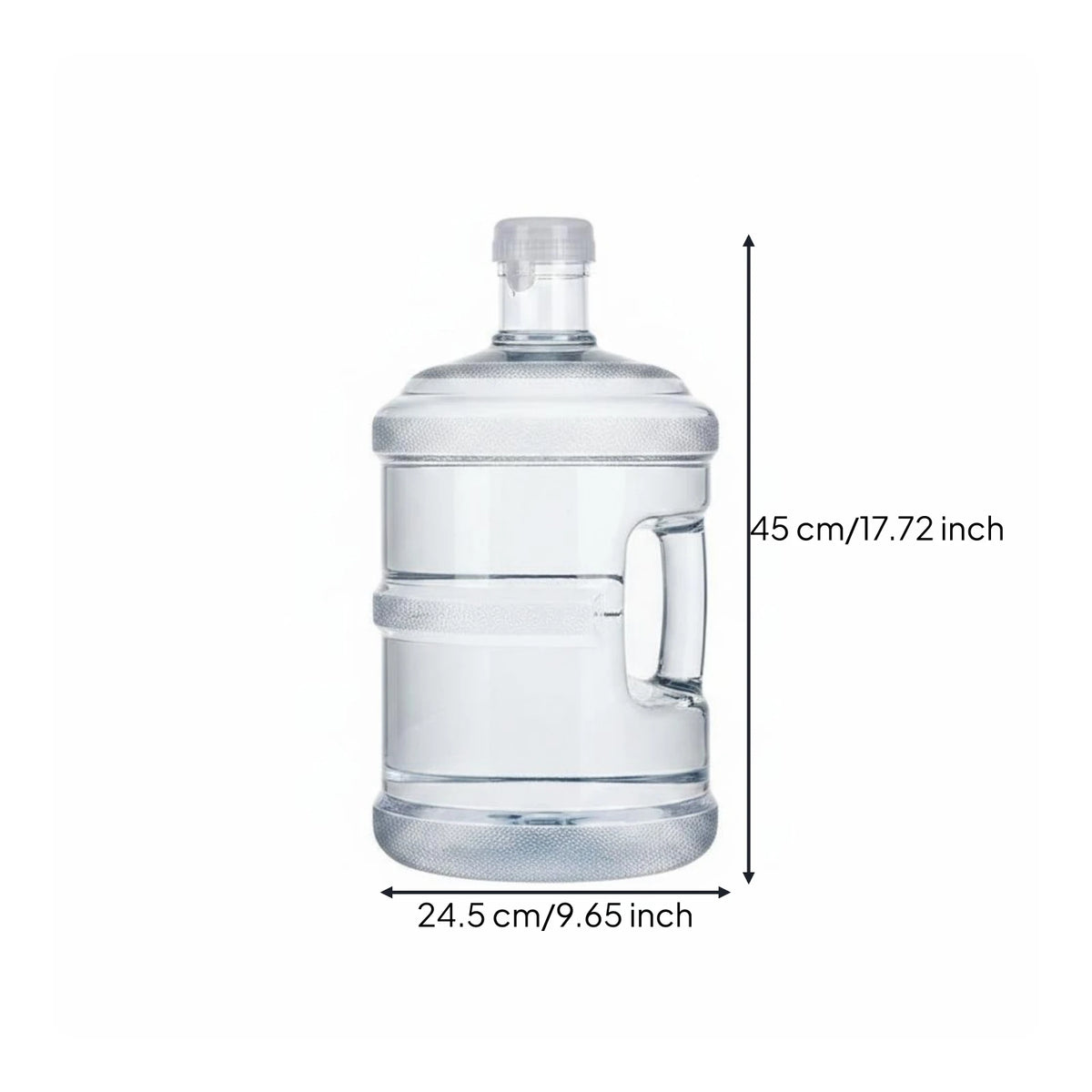 Large Capacity Reusable Water Dispenser Bottle for Camping & Home Use