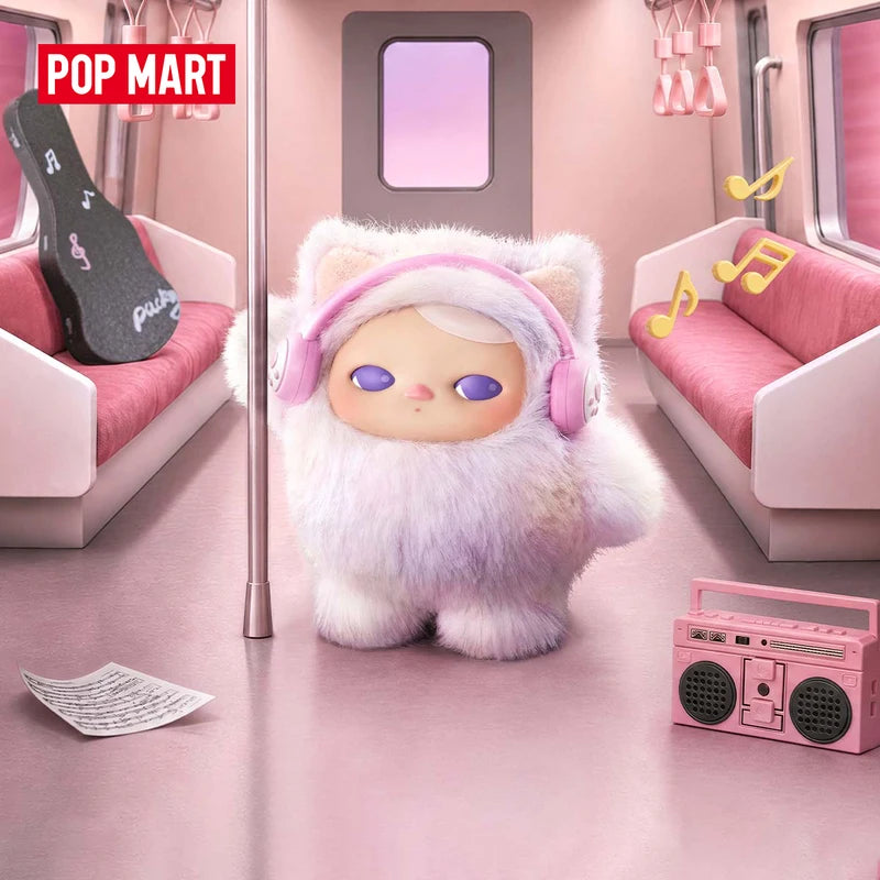 Vinyl Plush Pendant Blind Box - POP MART Pucky Series 1/6PCS Collectible Toy
