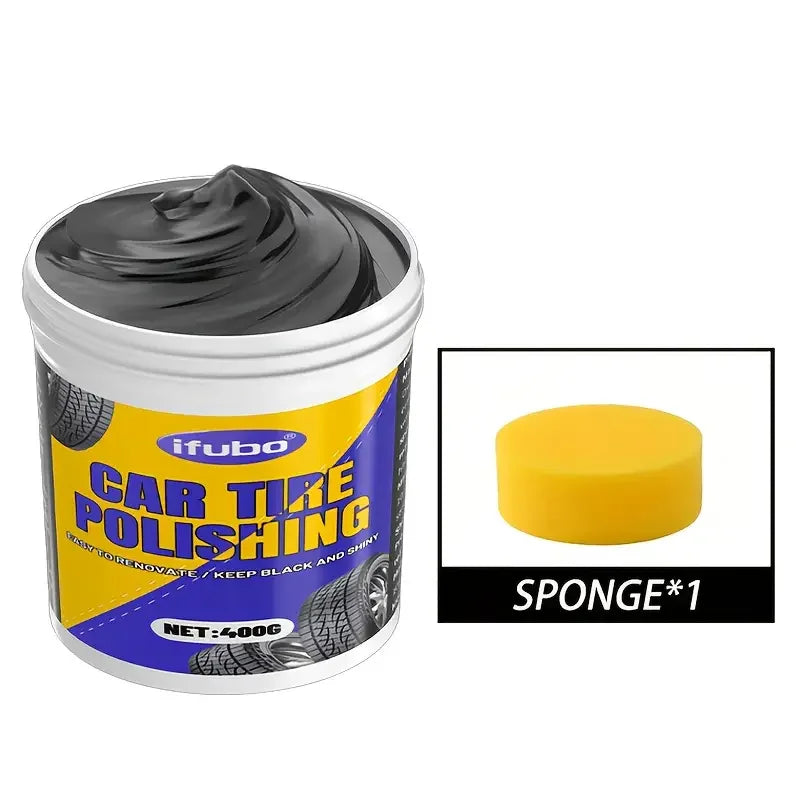 Car Plastic Repair Wax - Scratch Remover, Tire Shine & Interior Protectant
