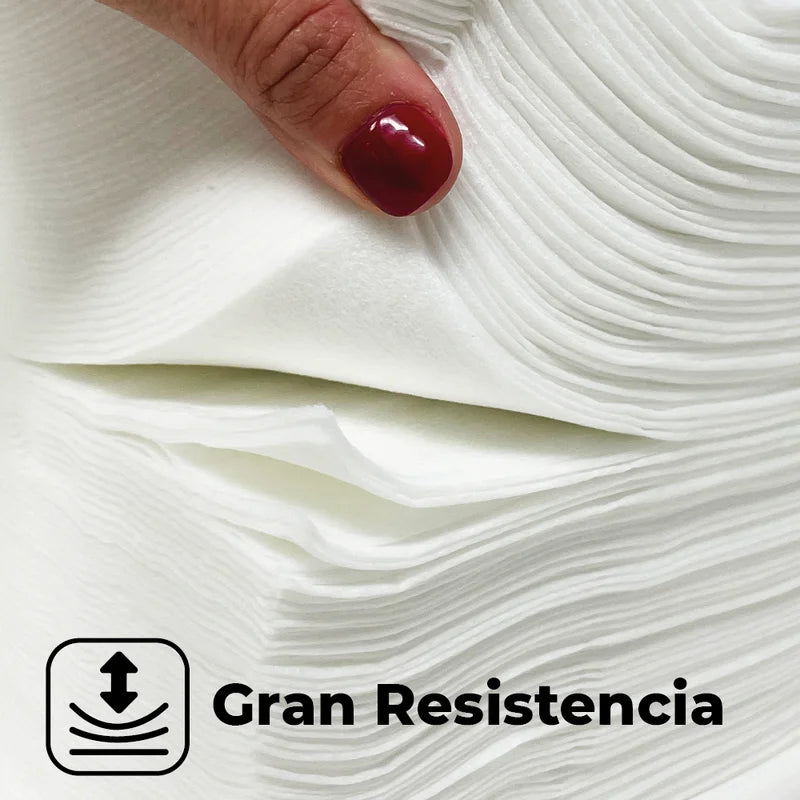 Disposable Spunlace Towels Pack - High Absorption & Hypoallergenic, Ideal for Hairdressing, Spa & Medical Use