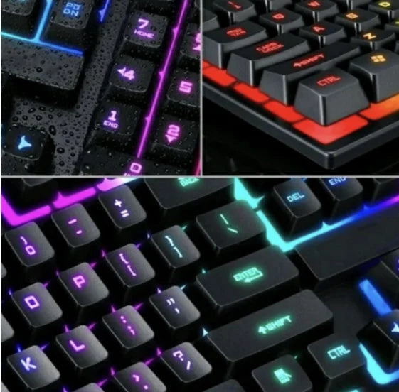Semi-Magnetic RGB Gaming Mechanical Keyboard with USB Plug & Play