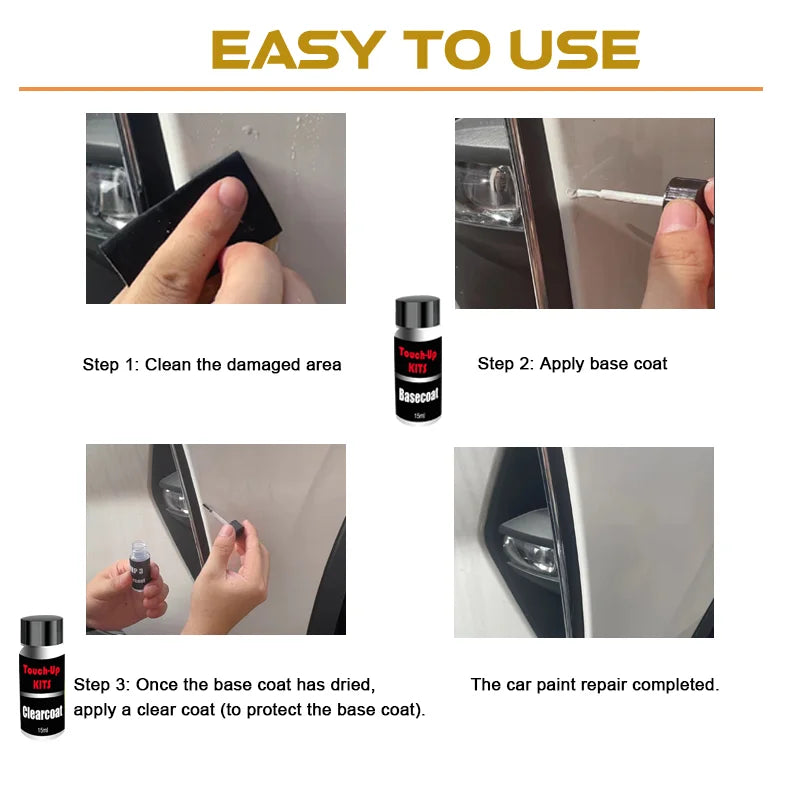 Car Paint Repair Kit for Vehicle Touch-Up Scratch Removal & Paint Care