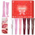 6-Color Lipstick Set - Long-Lasting Moisturizing Shimmering Lip Colors for Women