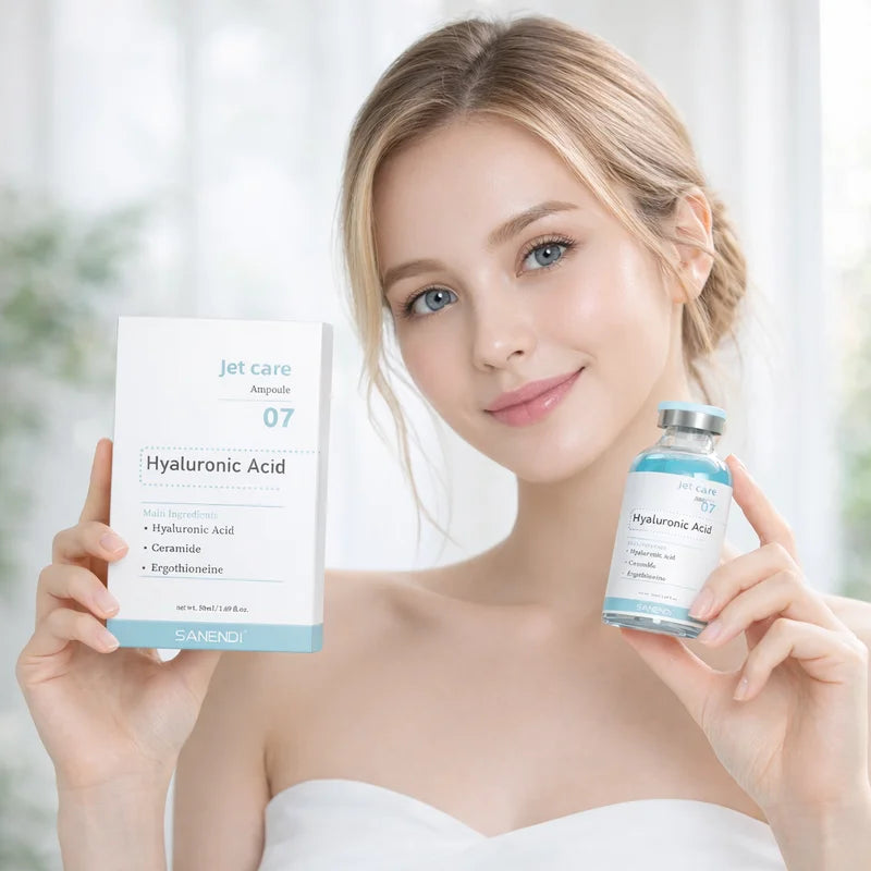 Hydrating Skin Care Set with Salmon DNA, Copper Peptides & Hyaluronic Acid — Facial Booster Kit