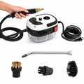 Portable Handheld Steam Cleaner for Kitchen Bathroom Floor Upholstery with Brush Heads