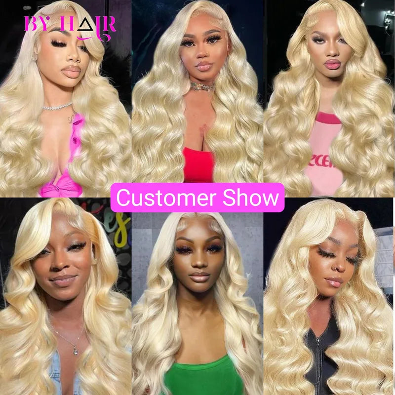 Peruvian Human Hair Extensions - Blonde 613 Body Wave Hair Bundles
