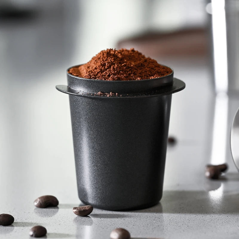 Stainless Steel Coffee Dosing Cup for Espresso Machines - 51/58/53mm Drop Sniffing Mug