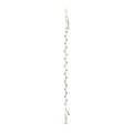 Cotton Toy Display Chain with Metal Clips - Wall Organizer for Dolls Hats Photos