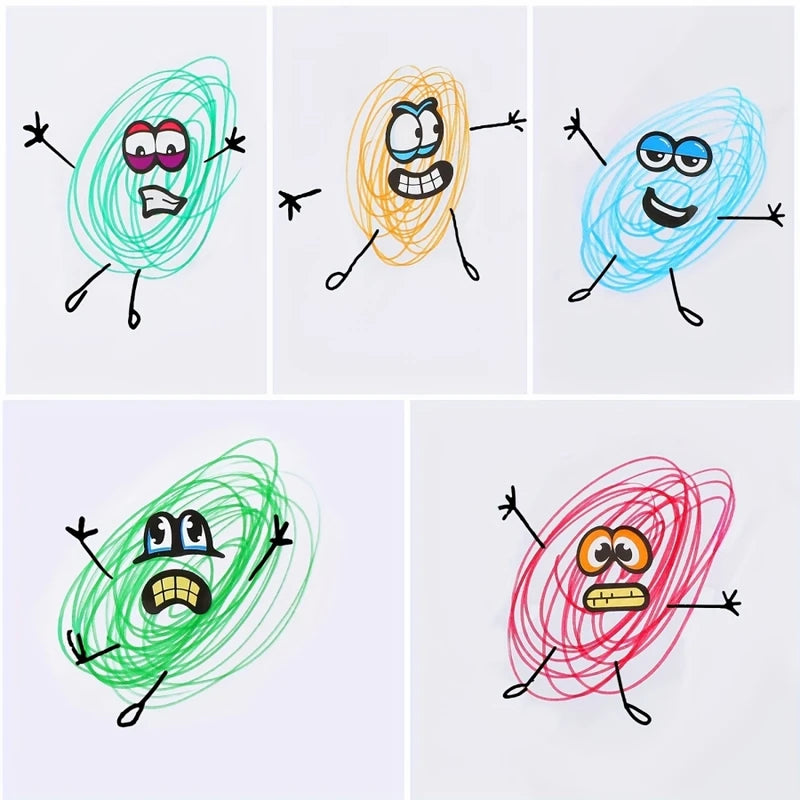 480 Pcs Funny Eyes and Mouth Stickers for Scrapbooking and Halloween Decor