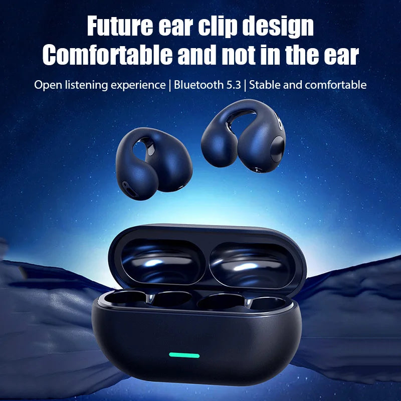 Wireless Bluetooth Earbuds with Noise Cancellation Stereo Bass TWS Microphone