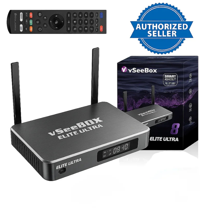 4K Ultra HD Streaming Media Player with Android 12, 8K Output, 128GB Storage