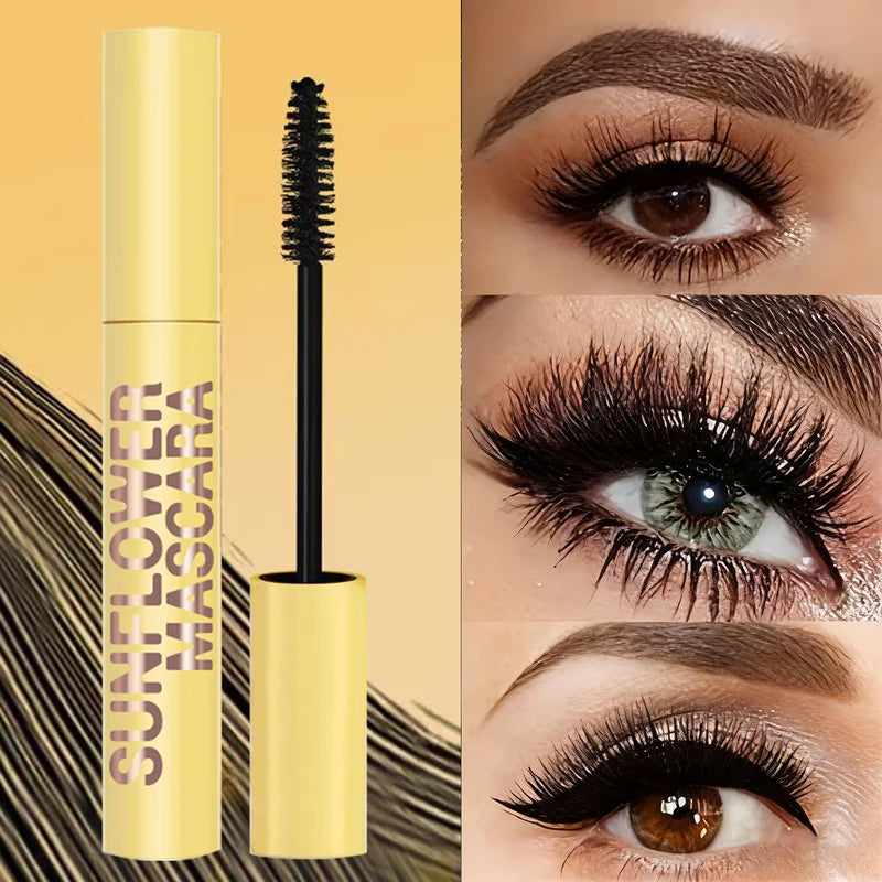Waterproof Lengthening Mascara for Long, Voluminous Lashes - Unisex Eye Makeup