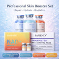 Hydrating Skin Care Set with Salmon DNA, Copper Peptides & Hyaluronic Acid — Facial Booster Kit