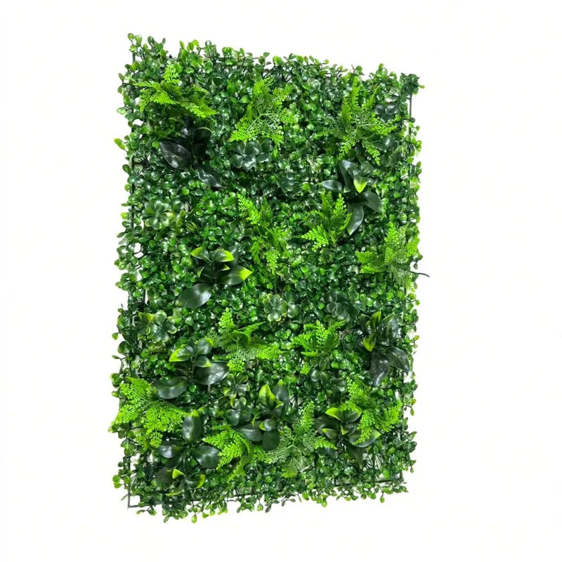 Artificial Plant Wall Panel UV-Resistant Greenery Privacy Fence Indoor Outdoor