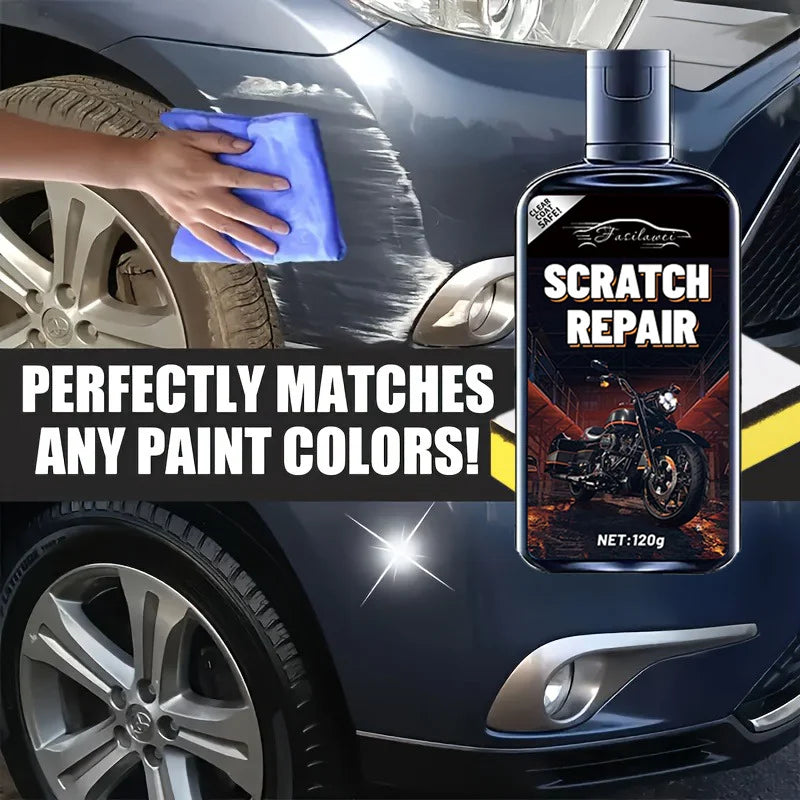Car Scratch Repair Wax Kit - Vehicle Exterior Polishing & Minor Damage Removal
