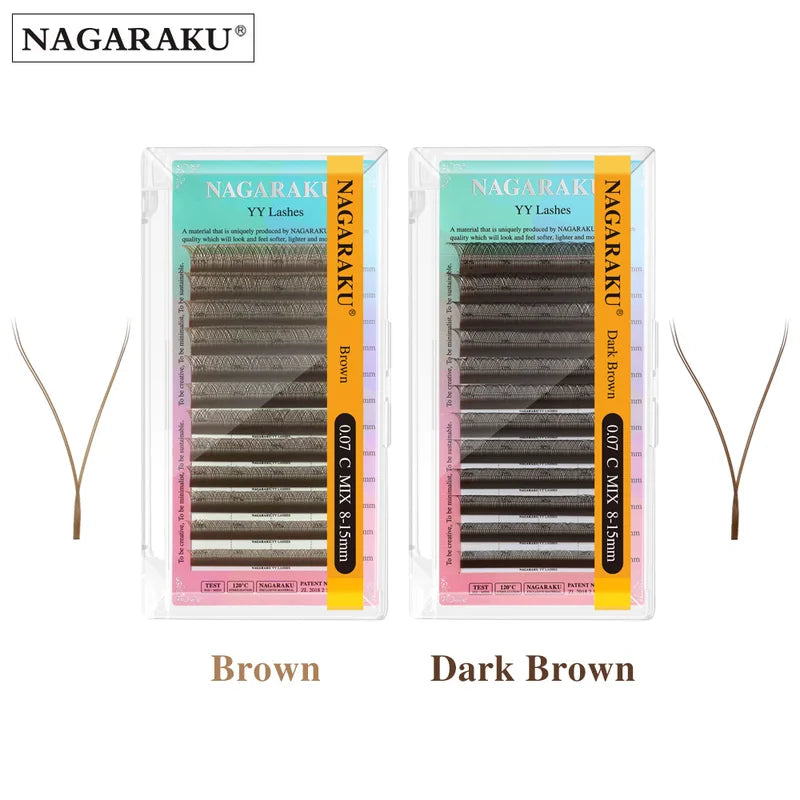 Premium Synthetic Mink False Eyelashes with YY Cross Shape, Natural & Soft